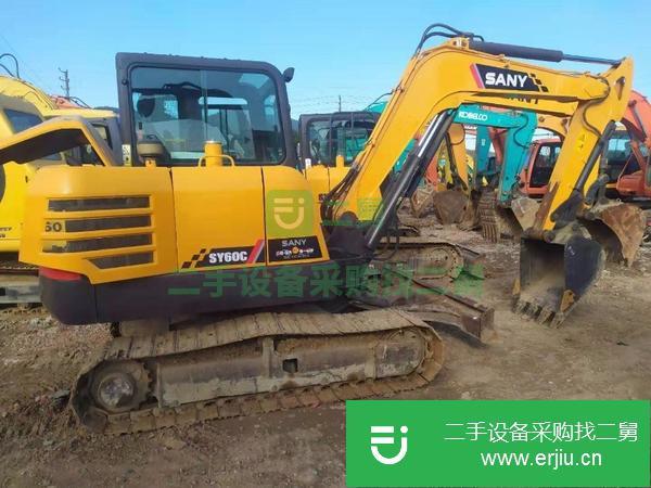 轉讓原裝新款三一重工55、60、75和135二手挖掘機,處理
