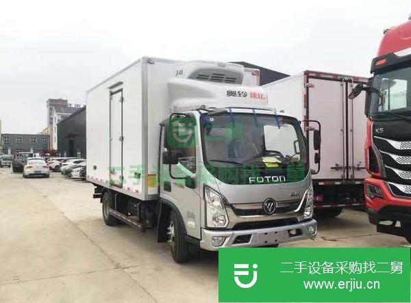 轉讓低價處理國六藍牌福田奧鈴速運冷藏車現車