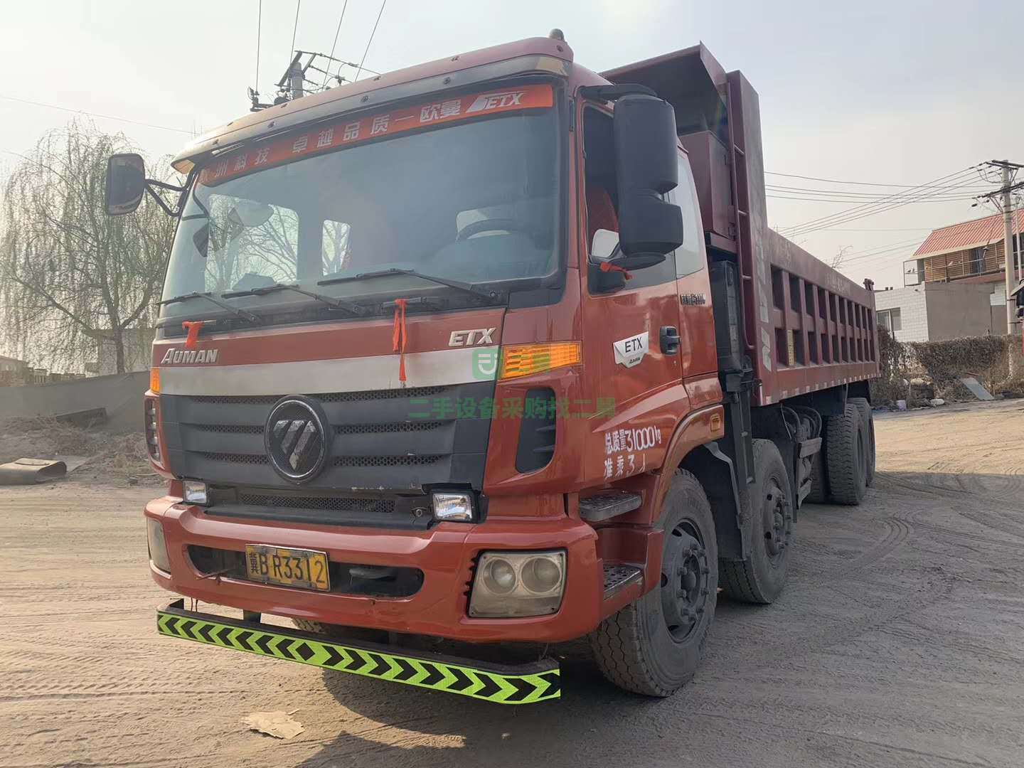 國四輕型歐曼336馬力自卸車出售