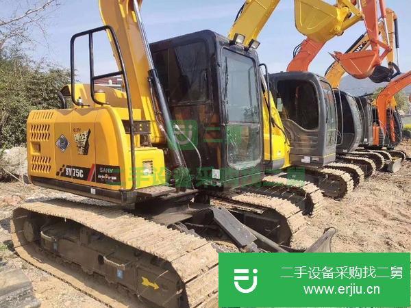 轉讓原裝新款三一重工55、60、75和135二手挖掘機,處理