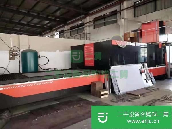 轉讓2019年百超迪能4000瓦光纖激光切割機二手剪板機