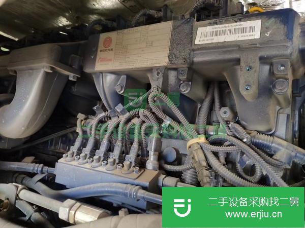 出售二手九成新天然氣德龍x3000自卸車