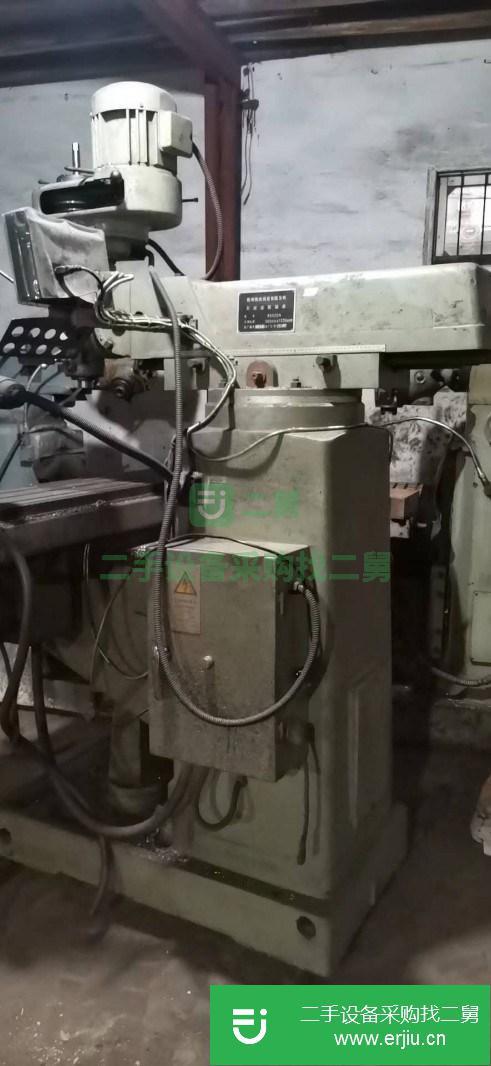 急轉杭州萬能搖臂5號銑床一臺,價格優惠