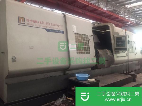 轉讓處理德州產大車車CKH61125×3000大斜車大車床