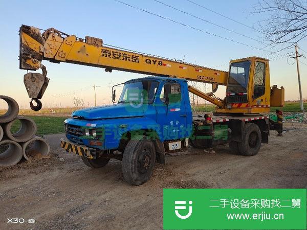 泰安東岳8噸吊車轉讓