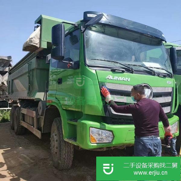 汽貿出售國五18年6米二手環保自卸車歐曼U型廂