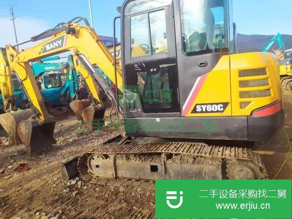 轉讓原裝新款三一重工55、60、75和135二手挖掘機,處理
