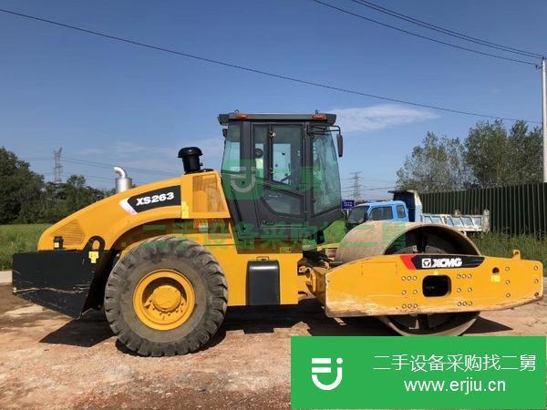 轉讓一臺徐工26噸震動壓路機雙驅全液壓