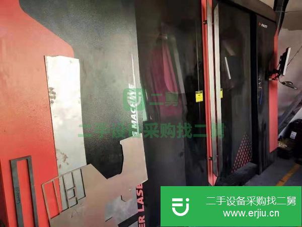 轉讓2019年百超迪能4000瓦光纖激光切割機二手剪板機