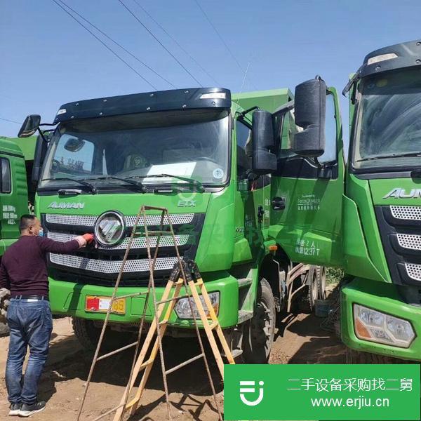 轉讓二手工程自卸車 誠信銷售歐曼國五18年6米二手翻斗車