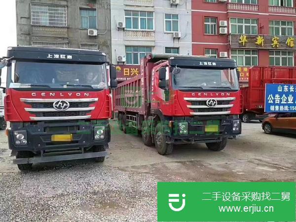 轉讓出售九成新杰獅前四后八自卸車