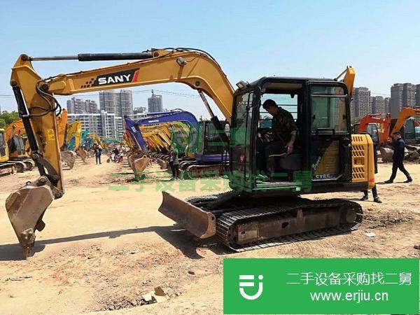 轉讓原裝新款三一重工55、60、75和135二手挖掘機,處理