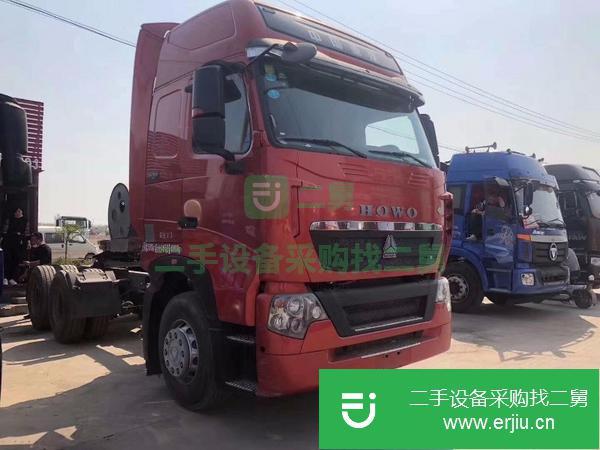 出售二手牽引車豪沃雙驅430馬力,可以辦理分期付款