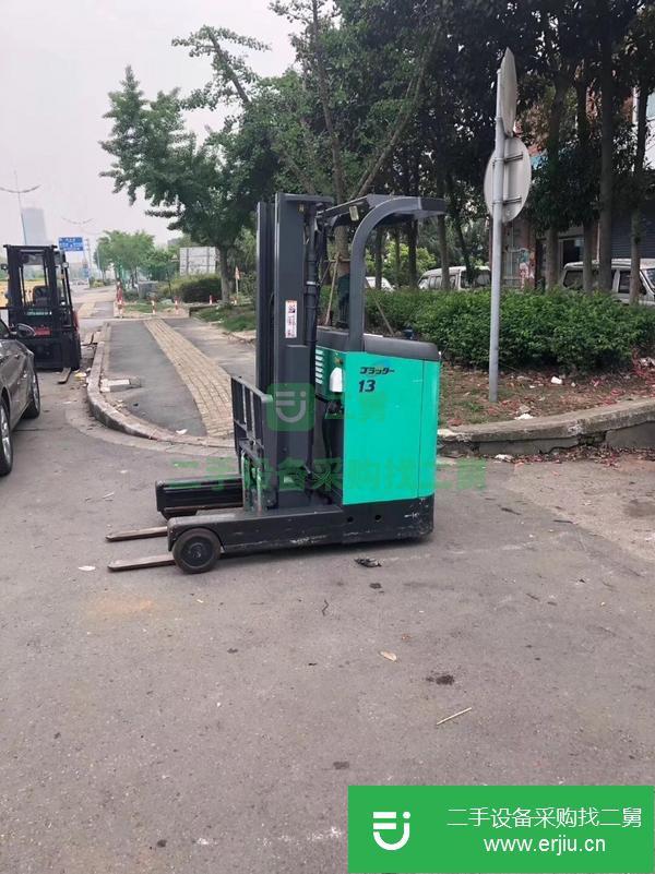 轉讓站立式進口堆高叉車 豐田1噸二手叉車