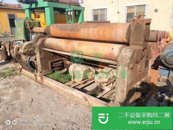 轉讓出售二手實心圓鋼W11-25*2000機械自動卷板機一臺