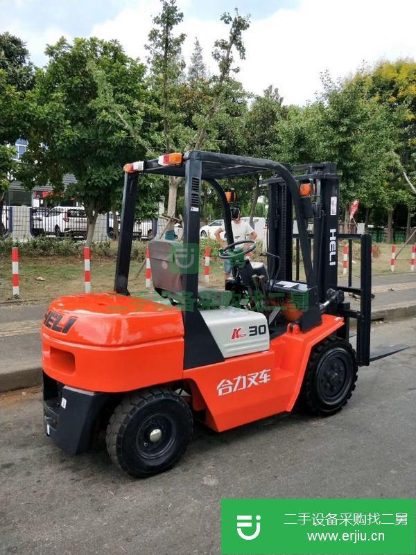 轉(zhuǎn)讓九成新合力1.5噸電動叉車 二手進(jìn)口4米電瓶叉車包郵