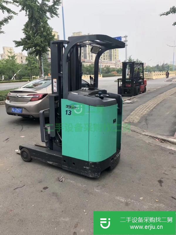 轉讓站立式進口堆高叉車 豐田1噸二手叉車