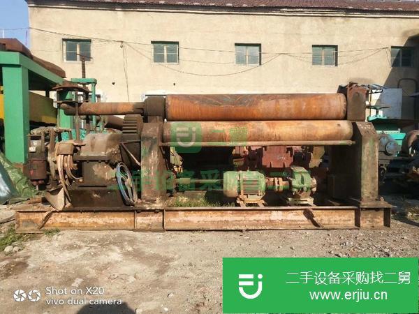 轉讓出售二手實心圓鋼W11-25*2000機械自動卷板機一臺