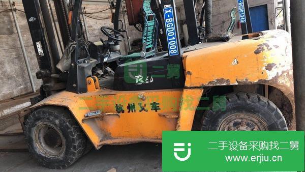 轉讓一臺二手八成新叉車,升高4米