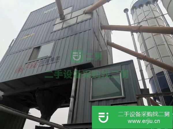 轉(zhuǎn)讓處理二手18年方圓集裝箱快裝式攪拌站