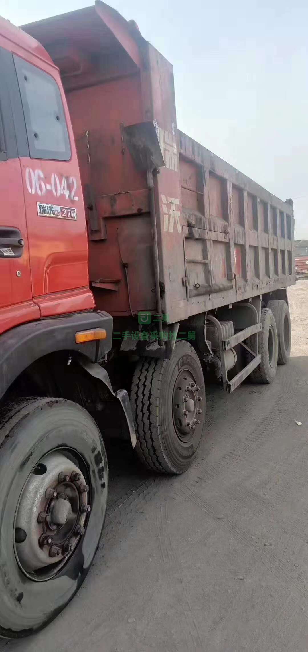 輕型小瑞沃6.6米濰柴270馬力自卸車出售