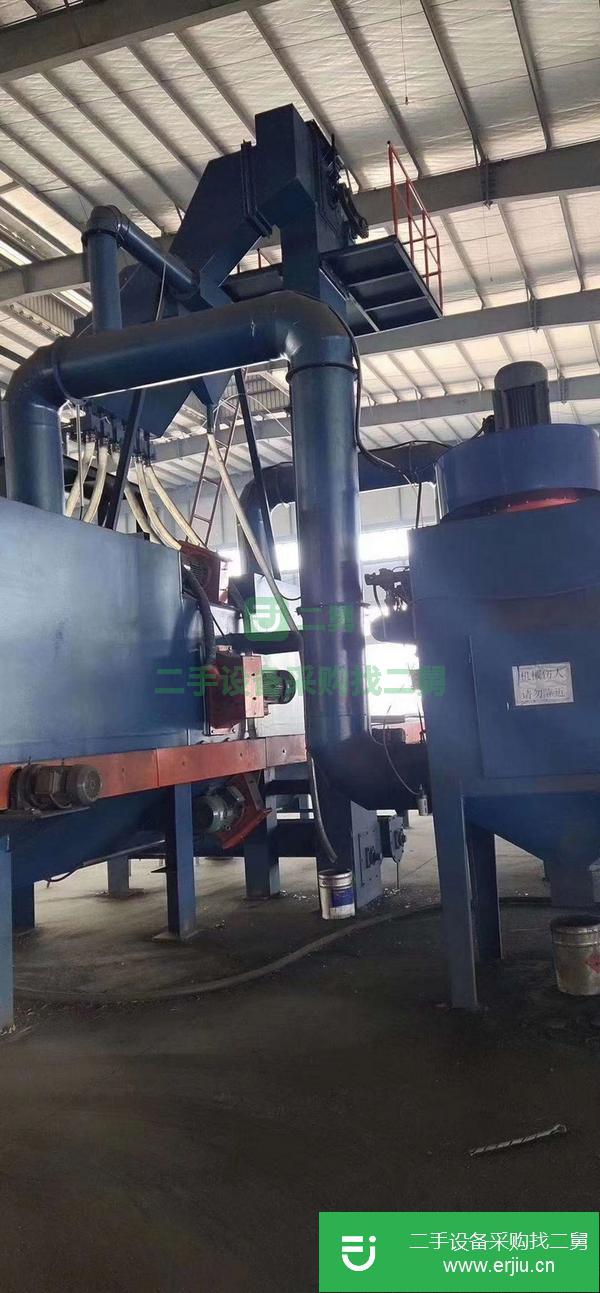 轉(zhuǎn)讓二手通過式拋丸機(jī)。