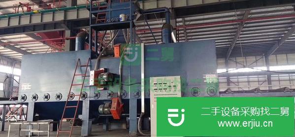 轉(zhuǎn)讓二手通過式拋丸機(jī)。