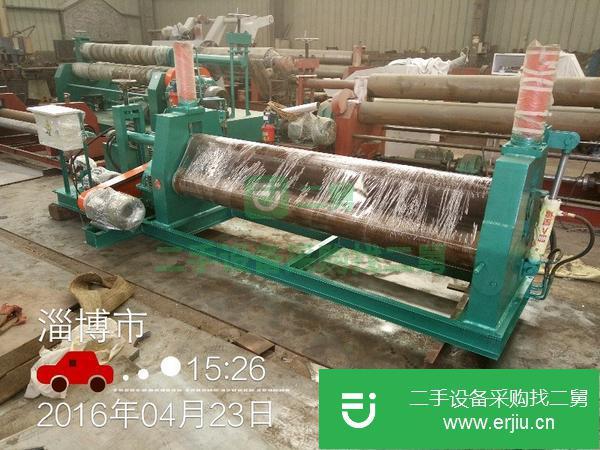 轉(zhuǎn)讓出售現(xiàn)貨實(shí)心圓鋼W11-16*2200機(jī)械自動(dòng)卷板機(jī)數(shù)臺(tái)