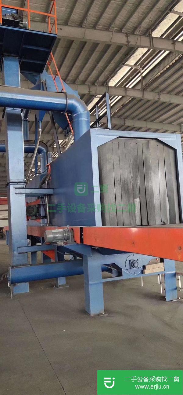 轉(zhuǎn)讓二手通過式拋丸機(jī)。