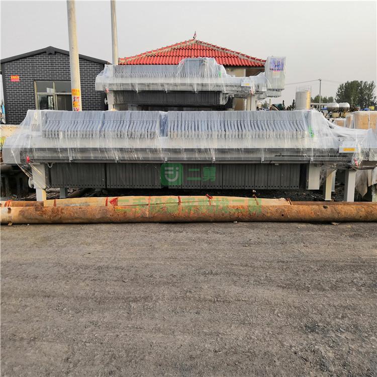 出售二手壓濾機 二手京津200平方壓濾機 板框式 隔膜式壓濾機