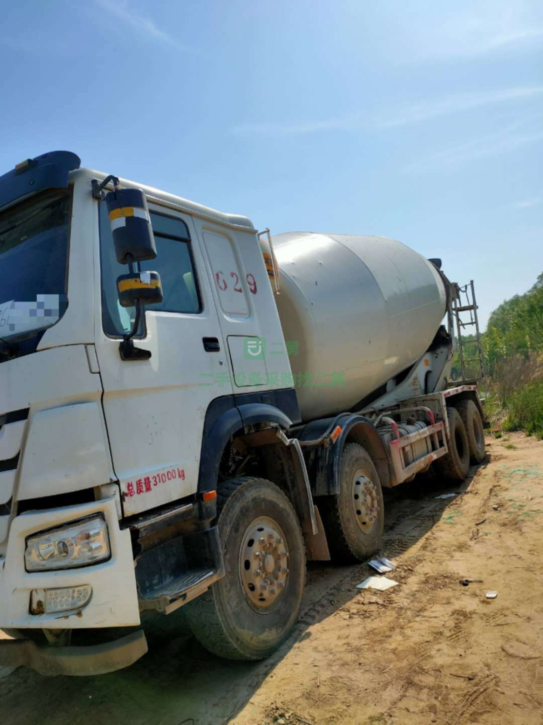 出售豪沃攪拌車，17年國五，大20方，唐宏上裝
