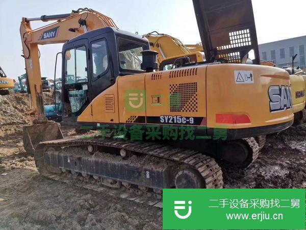 轉讓二手三一215-9挖掘機！