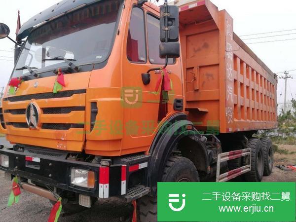轉(zhuǎn)讓二手九成新陜汽德龍后八輪 自卸車