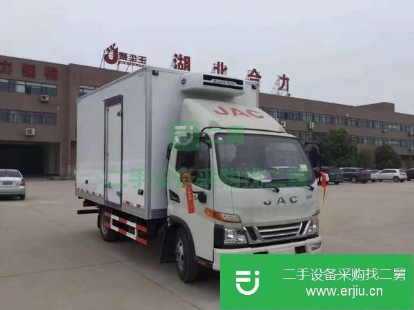 出售二手的九成新的江淮駿鈴4米2冷藏車