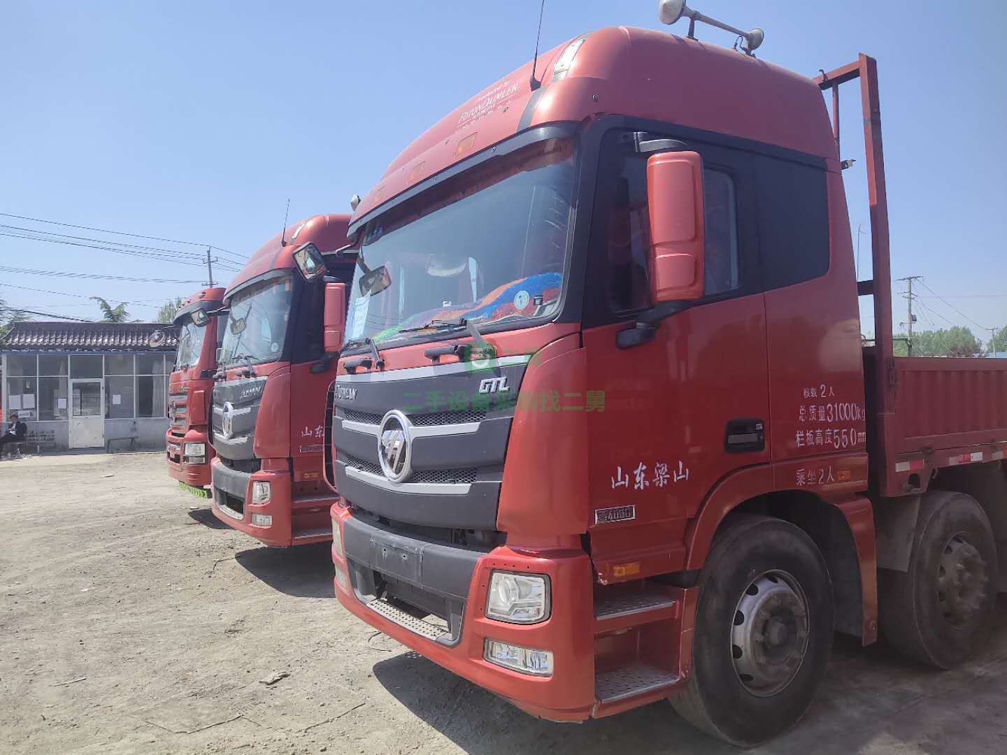 17年前四后八歐曼牽引車出售