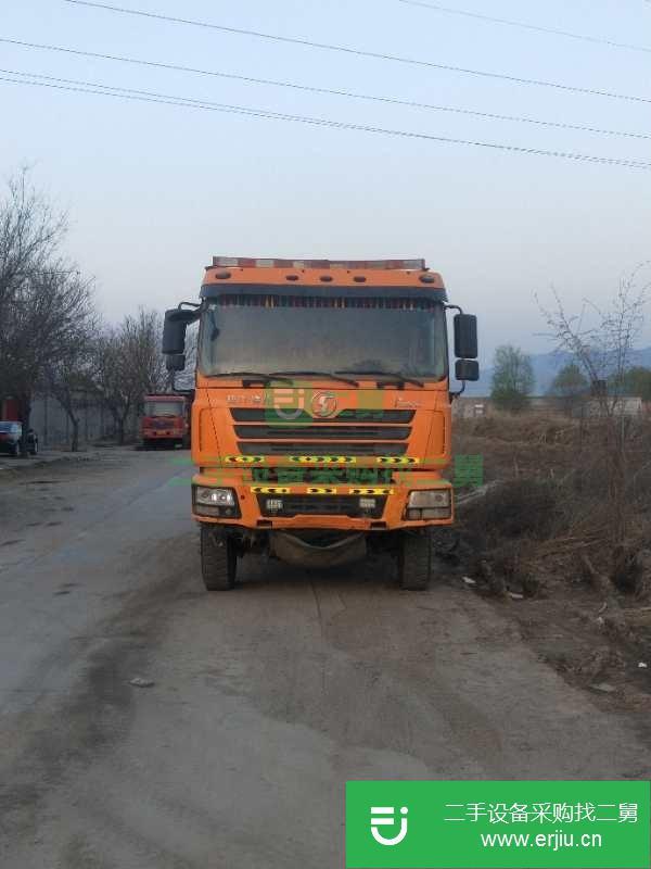 轉(zhuǎn)讓二手九成新陜汽德龍后八輪 自卸車