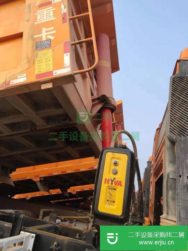 轉讓二手九成新后八輪國五自卸車