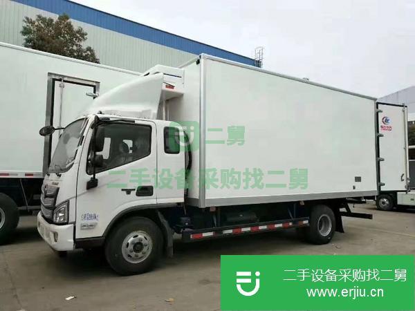 出售二手的九成新的福田歐馬可5.2米冷藏車