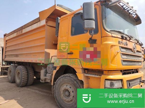 出售20輛二手九成新陜汽德龍翻斗自卸車