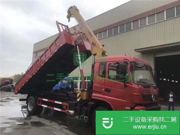 轉讓二手的東風自卸隨車吊 徐工石煤三一隨車吊 隨車起重運輸車