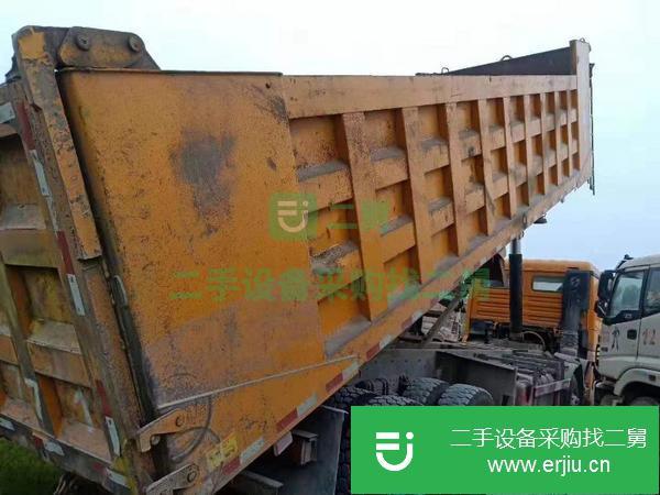 轉讓二手8成新國五德龍前四后八自卸車