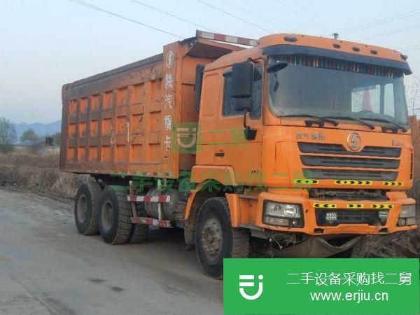 轉(zhuǎn)讓二手九成新陜汽德龍后八輪 自卸車
