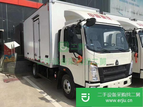 轉讓二手的九成新的重汽豪沃冷藏車