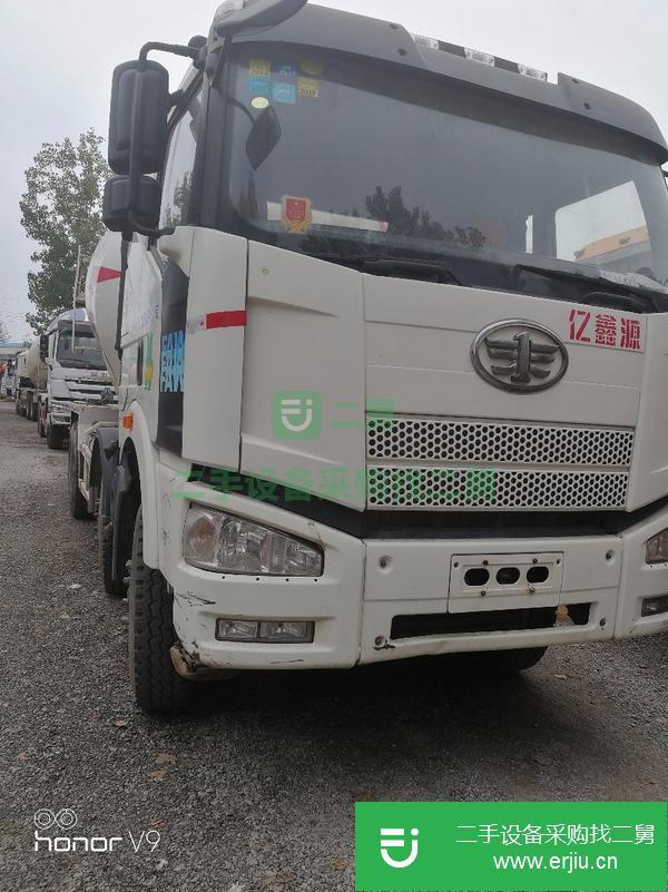 出售一批二手三一歐曼陜汽德龍豪沃混凝土攪拌罐車手續齊全