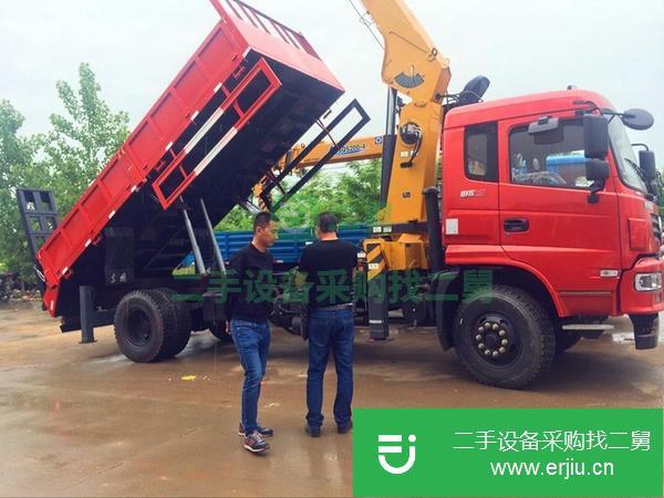 轉讓二手的東風自卸隨車吊 徐工石煤三一隨車吊 隨車起重運輸車