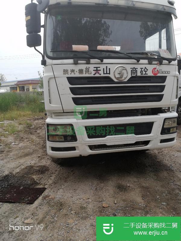 出售一批二手三一歐曼陜汽德龍豪沃混凝土攪拌罐車手續齊全