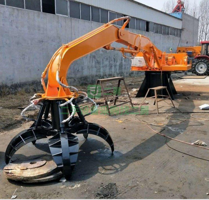 轉讓出售二手液壓抓鋼機