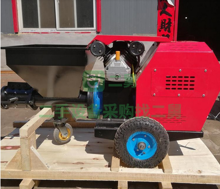 出售二手的驕馬粉墻機 抹灰機設備 JM-311砂漿噴涂機