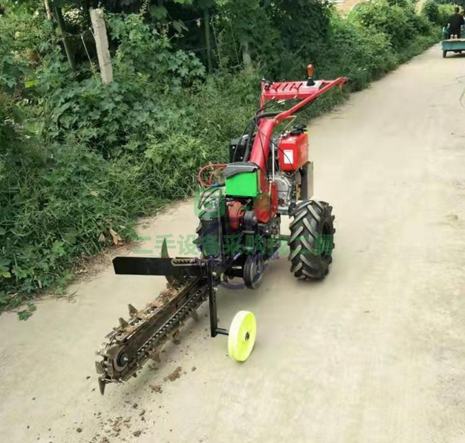 果園開溝機 果園植樹開溝機 拖拉機后懸掛側置開溝機