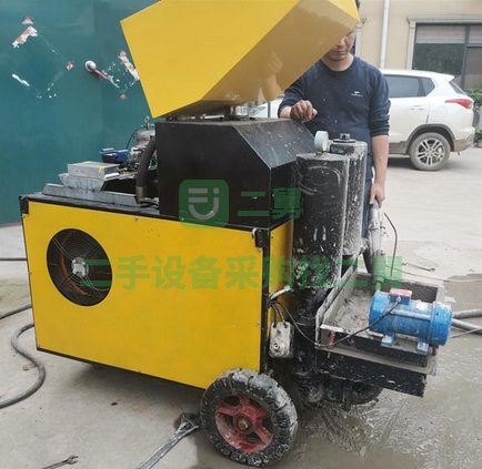轉讓二手砂漿噴涂機 抹灰粉墻機